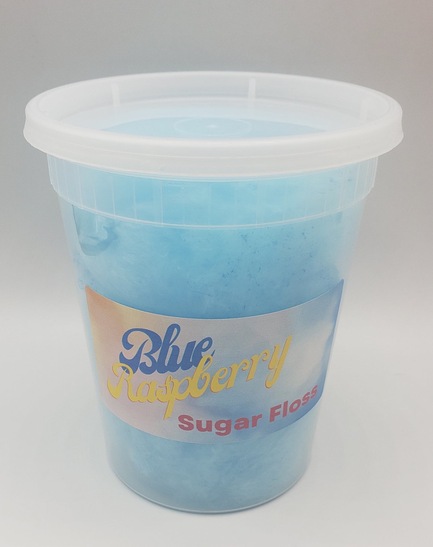 Blue rasp cotton candy