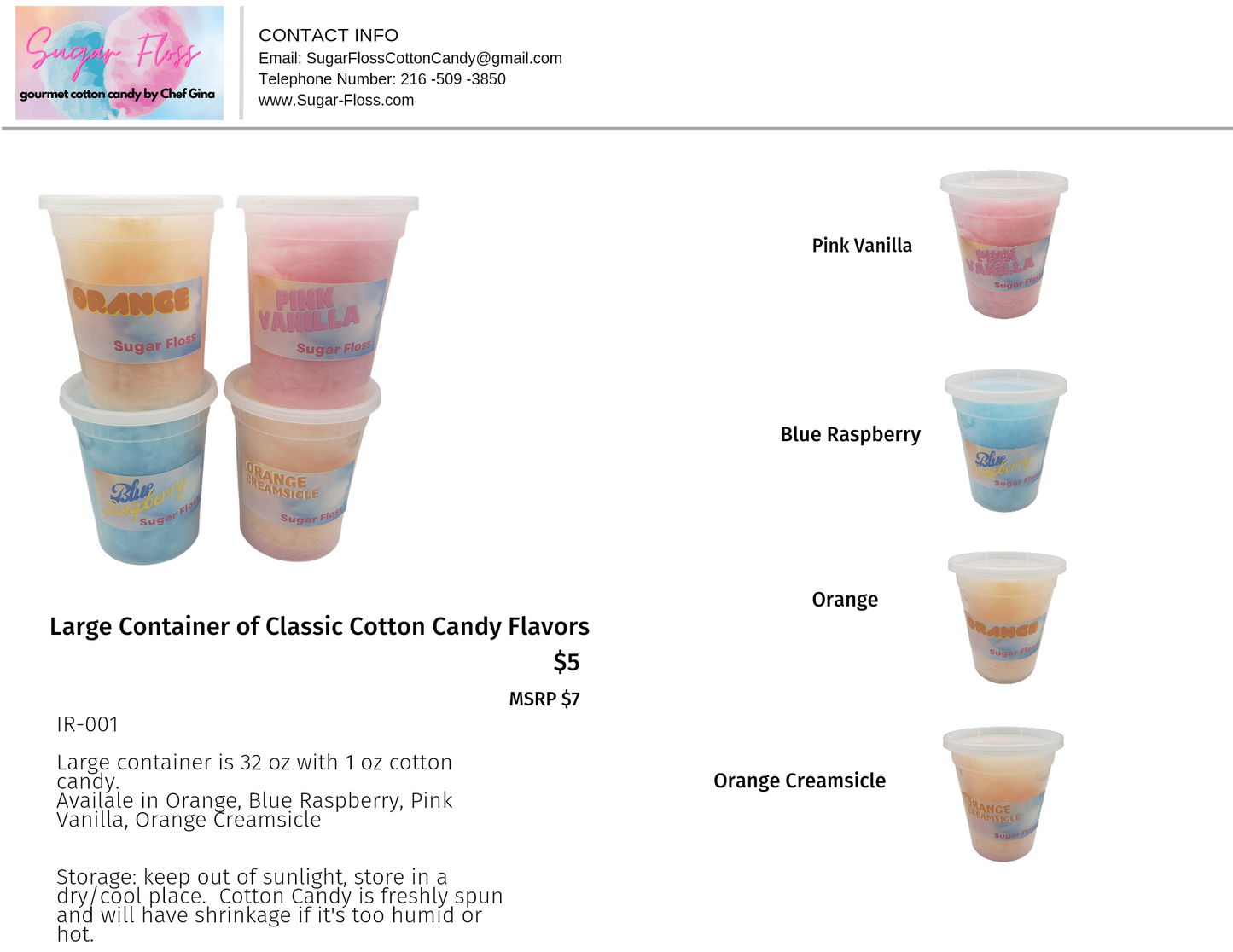 Whole Sale Cotton Candy